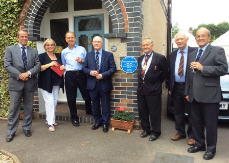 Terry Waters Blue Plaque 1